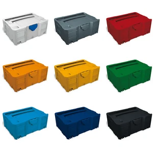 TANOS Systainer T-Loc SYS TL 2 Grau Anthrazit Rot Orange Gelb Grün Blau Schwarz - Picture 1 of 10