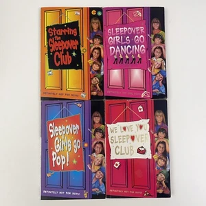 4 x Sleepover Girls Books - Sleepover Club, Girls Go Pop, We Love You & Dancing - Bild 1 von 14