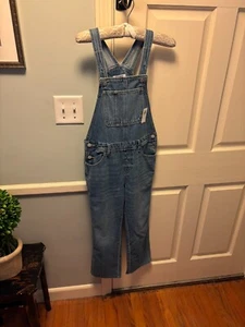 NWT Kids Old Navy Denim Overalls Size Large 10/12 - Picture 1 of 8