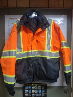 ML Kishigo - Brilliant Series Orange  Reflective Bomber Jacket Xl - Image 1 of 4