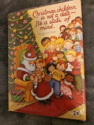 Mary Engelbreit Cards Christmas Children 6 With Envelopes NIP - Image 1 of 2
