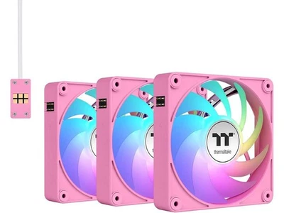 Thermaltake CT140 EX Reverse ARGB Sync PC Cooling Fan 3 Pack, 500~1800 RPM, 5V - Image 1 of 4