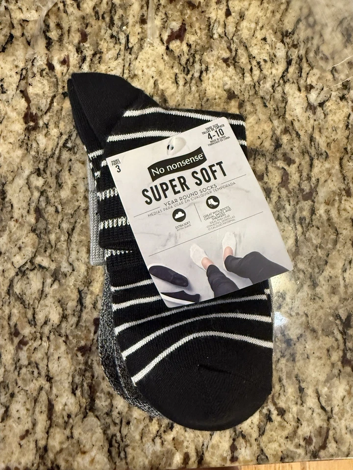 Calcetines para mujer No Nonsense súper suaves talla 4-10 años calcetines Foto 1 de 1