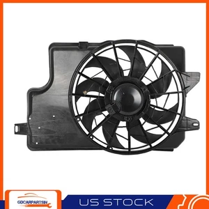 For 1994-1996 Ford Mustang 3.8L V6 Single Fan Radiator Cooling Fan Assembly - Picture 1 of 8