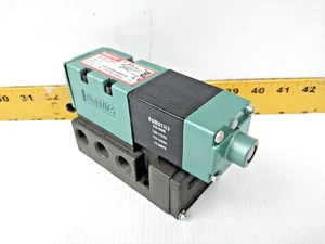 Neu Numatics Magnetventil mit Sockel 150 PSIG MAX 120V Spule 152SA400K000030 - Bild 1 von 9