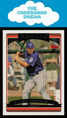 Ben Johnson 2006 Topps #537 San Diego Padres Baseball Card - Image 1 of 2