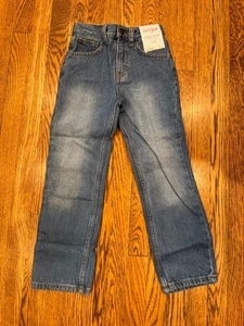 Cat and Jack Relaxed Straight Jeans Boys Size 6 Slim New - Picture 1 of 7