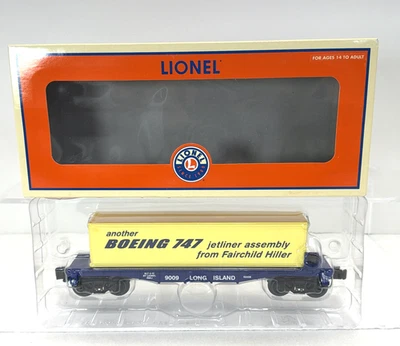 Lionel 6-52498 RMLI 2010 Boeing Fairchild Hiller COFC Used O Club Long Island - Image 1 of 4
