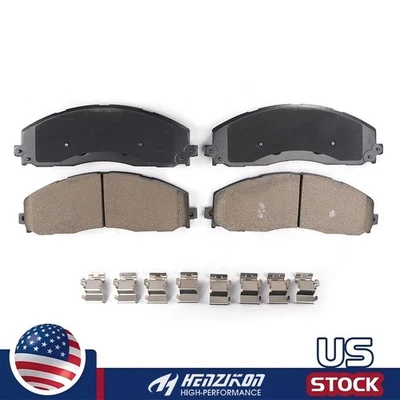 Pastillas de freno delanteras de cerámica de alta resistencia P-1680 para Ford F-250 F-350 F-450 Super Duty Foto 1 de 2