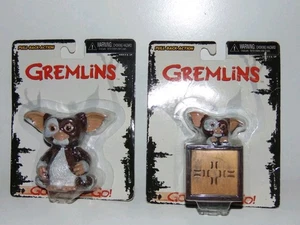 Gremlins Neca Pull Back Action Gizmo Figures x 2 new sealed Mogwai box - Picture 1 of 2
