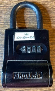 Sherlock Real Estate Lock Box - Key Storage Realtor Lockbox - Picture 1 of 2