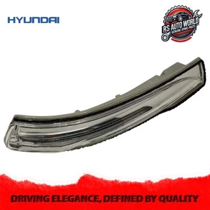 Hyundai Oem Grand i10 mirror outside indicator lamp left side 2013-25 87614B4000 - Picture 1 of 5
