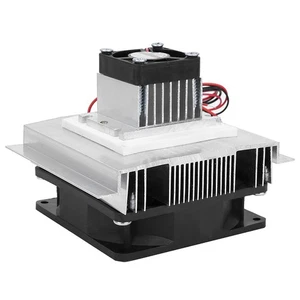 Thermoelektrische Peltier Kühlung, Lüfter Kühlkörper Kühlermodul...  - Bild 1 von 9