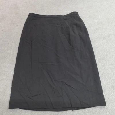 Giorgio Armani Womens Skirt 8 Solid Brown Pencil Made in Italy - Image 1 of 4