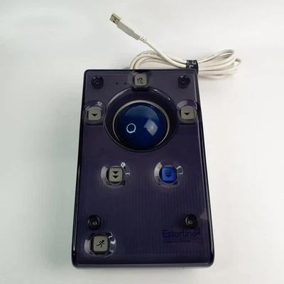 Esterline Traxsys Roller + Joggle Trackball DS509216/2 USB Plug & Play PC - Image 1 of 4