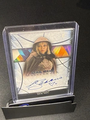 TOPPS Star Wars Masterwork - SHIN HATI #A-IS - Autograph - Image 1 of 2