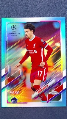 2020-21 TOPPPS CHROME UEFA CURTIS JONES #6 RC /150 - Image 1 of 2