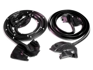 1969-1970 Full Size GM 2 door convertible & hardtop new door weatherstrip seals - Bild 1 von 1
