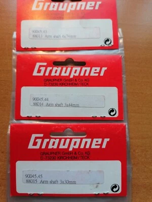 GRAUPNER/HOBAO Schwingenstifte, Diverse 90045.43 90045.44 90045.45 - Bild 1 von 4