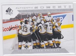 18/19 SP AUTHENTIC...VEGAS GOLDEN KNIGHTS...AUTHENTIC MOMENTS...CARD # 107 - Picture 1 of 1