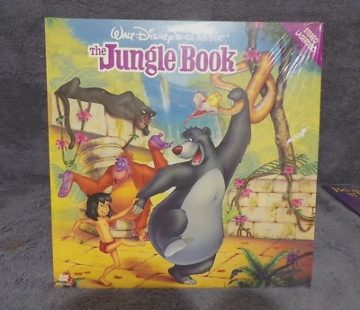 Disney Classic The Jungle Book (1967 full movie Adventure musical) on Laserdisc - Image 1 of 2