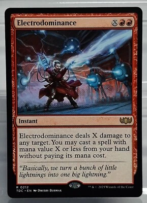 Magic - Electrodominance - Rare/Spontanzauber - Commander: Tarkir Dragonstorm NM - Bild 1 von 2