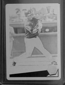 2009 Topps Updates and Highlights Black Printing Plate UH57 Juan Uribe No 1 of 1