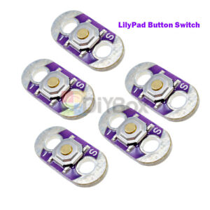 Newest （5PCS ）LilyPad Button PCB Board Switch Module 8x16mm for Arduino