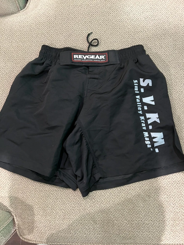 Mens Krav Maga Worldwide Board Shorts Fight Shorts Small 30 Simi Valley - Image 1 of 1