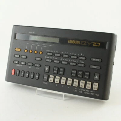 Yamaha QY10 Music Sequencer Rhythm Machine JP Analog Digital Pad Trigger Schwarz - Bild 1 von 4
