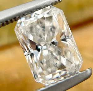 Loose CVD Lab-Grown Diamond 6 x 8 mm Radiant - D Color - Clarity IF Certified - Picture 1 of 6