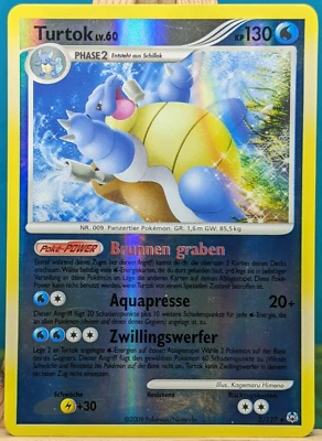 POKEMON - Platin - Turtok Lv. 60 - 2/127 - REVERSE HOLO - deutsch - Bild 1 von 2