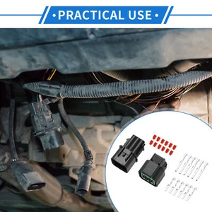 6 Pin Headlight Socket Connector Plug for Hyundai Elantra for Kia 1 Set - Picture 1 of 7