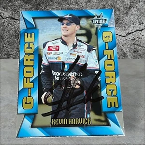 Kevin Harvick 2001 PRESS PASS STEALTH G-0FORCE INSERT  VINTAGE autographed card - Picture 1 of 1