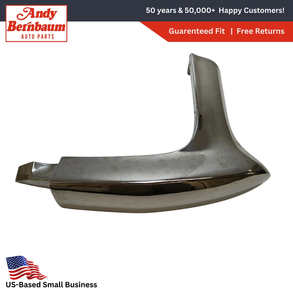 Dodge Polara Monaco 1969 extensión guardabarros delantero izquierdo cromo 2898395 nuevo en stock Foto 1 de 4