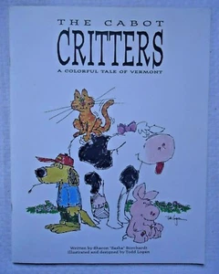 THE CABOT CRITTERS A COLORFUL TALE OF VERMONT UNUSED COLORING BOOK  - Imagen 1 de 4
