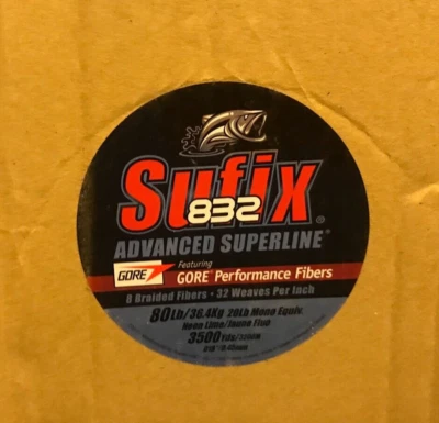 Lindgren Pitman LP S2-1200 Spool - Suffix 832 Advanced Superline Braid - 80LB - Image 1 of 4