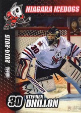 2014/15 Niagara IceDogs - STEPHEN DHILLON (g)