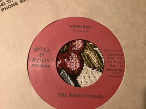 Kingstonians, Sufferer, Kiss A Finger, 7 Zoll bewegen - Bild 1 von 2