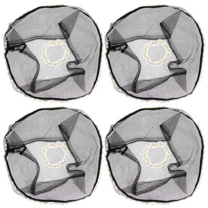 4Pcs Stand Fan Cover Washable Fan Net Fan Safety Nets - Afbeelding 1 van 12