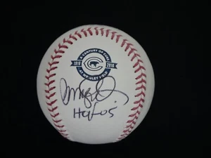 RYNE SANDBERG SIGNED OMLB CENTURY AT WRIGLEY FIELD BASEBALL W/ "HOF 05"  JSA COA - Picture 1 of 7