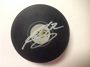 Andrej Sustr Signed Autographed Anaheim Ducks Hockey Puck b - Picture 1 of 2