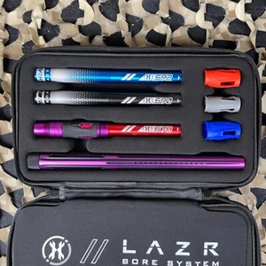 HK Army 15" LAZR Elite Nova Barrel Kit Colored Inserts - Purple/Black- Luxe - Picture 1 of 6