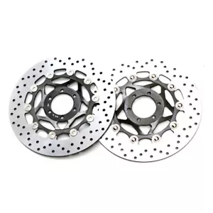 Rotor de disco de freno delantero de motocicleta para Yamaha R1-Z250 SR400 TDM850 TRX850 FJ1200 - Imagen 1 de 2