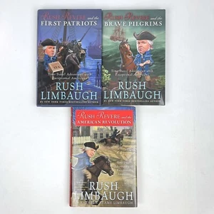 3 Rush Revere Hardcover Young Adult American History Novels by Rush Limbaugh - Picture 1 of 7