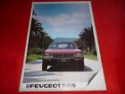 PEUGEOT 505 Limousine GL GRD SR SRD Turbo STI schweizer Prospekt Brochure 1983