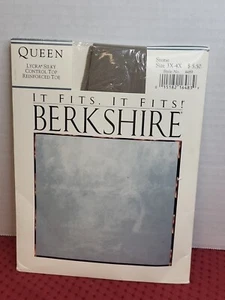 Stone 3X-4X Vintage Berkshire Silky Control Top Pantyhose Queen USA - Picture 1 of 5