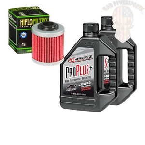 Oil And Filter Change Kit For 2008 Can-Am DS 450 Maxima Synthetic 10W-40 - Picture 1 of 1