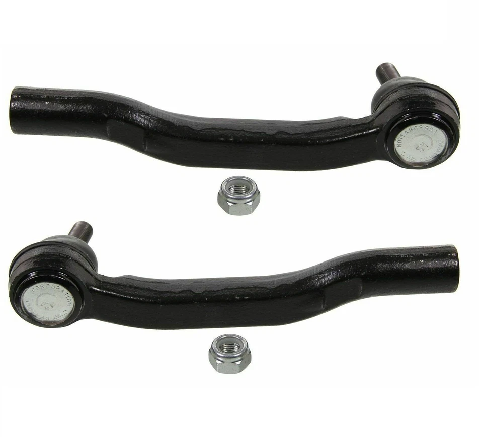 For Toyota Sienna 04-10 Pair Set of 2 Front Outer Steering Tie Rod Ends Moog - Image 1 of 1
