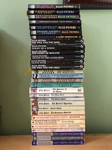 26 Books by Ellis Peters + Edith Pargeter Hardcover & Paperback Book/Mysteries - Bild 1 von 11